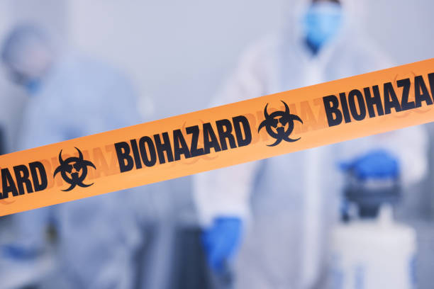 Professional Biohazard technician working in Carson City, MI